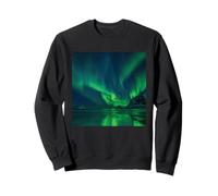 Aurora Borealis I Aurores Boréales Vacances en Islande Sweatshirt