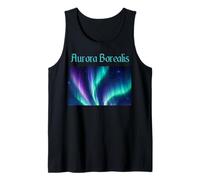 Aurora Borealis Magnifiques lumières Polaires Débardeur