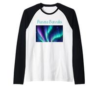 Aurora Borealis Magnifiques lumières Polaires Manche Raglan
