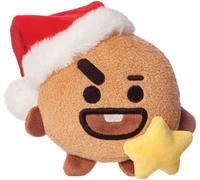 Aurora BT21 Hiver Vacances Shooky Petit Peluche 12.7cm Marron Officiel Bts