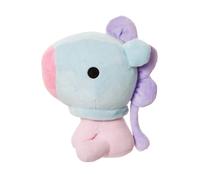 AURORA BT21 Official Merchandise, Baby MANG Sitting Doll 8In, Soft Toy, Purple,