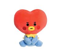 AURORA - BT21 Official Merchandise, Baby TATA Sitting Doll 5In, Soft Toy, Blue a