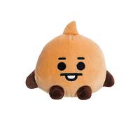Aurora, BT21- Produit Officiel - Poupée Assise-12,7 cm - Peluche-Marron, 61376