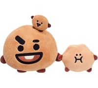Aurora BT21 Shooky Petit Peluche 15.2cm Marron Produit Officiel Doux Jouet Bts