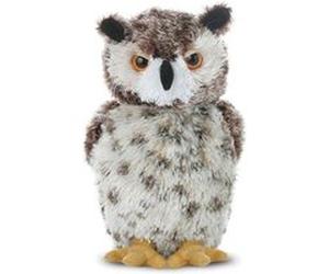 Aurora chouette hulotte Mini Flopsie Osmond 20 cm marron/blanc Marron G