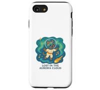 Aurora Cloud Melodies Astral Cat Coque pour iPhone SE (2020) / 7/8