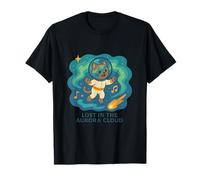 Aurora Cloud Melodies Astral Cat T-Shirt