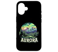 Aurora Colorado Rock Mountains CO Ski Hiver Denver Neige Coque pour iPhone 16