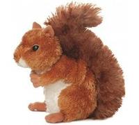 Aurora Cuddle Mini Flopsie Nutsie écureuil 20.5 cm Bruin G