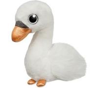 Aurora cygne câlin Jasmin 18 cm blanc Blanc