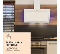 Aurora Eco 90 Hotte aspirante 550 m³/h 90 cm sans tête Lumière d'ambiance CEE A+ A++