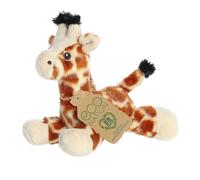 Aurora Eco-Friendly Eco Nation Eco Softies Girafe en peluche Conscience de l'environnement Mat riaux recycl s Orange 20,3 cm