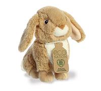 Aurora, Eco Nation 35042 Lapin Brun Clair à Oreilles mortes 22,9 cm