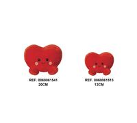 AURORA Expositor de 12 peluches Corazon Palm Pals assorti (13-20cm)