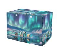 Aurora Housse de cage pour chien avec ouvertures résistante au vent et pliable pour voyage Taille XL