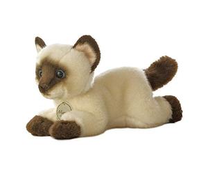 AURORA MiYoni 10814 Peluche Siamoise Marron et Beige 20,3 cm