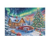 Aurora Noël Tree Puzzle 300 Pièces pour Adultes Educa Vision Décoratif Qualité Supérieure Décoration Salon Challenge Créatif Cadeau Original 300 PCS