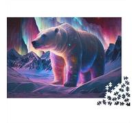 Aurora Ours Polaire 1000 Pièces Puzzle pour Adultes Qualité Premium Anti-Stress Difficile pour Experts Livraison Rapide sans Défaut 38x26cm/1000pcs