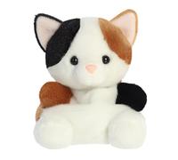 AURORA Palm Pals 33877 Peluche chat Calico Blanc 13 cm