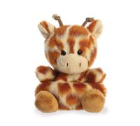 Aurora Palm Pals, Safara The Giraffe Soft Toy, 33477, 5 inches, Multi-Coloured