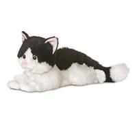 Aurora peluche Ellie Flopsie 30,5 cm noir/blanc Blanc G
