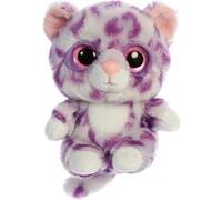 Aurora peluche en peluche YooHoo léopard des neiges Alisha 12,5 cm Violet G
