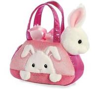 Aurora peluche Fancy Pal lapin 20,5 cm rose/blanc Rose G