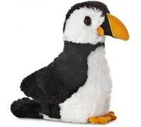 Aurora peluche Mini Flopsie macareux en peluche 20,5 cm Blanc G