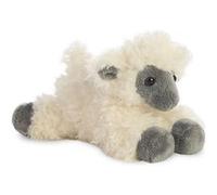 Aurora peluche mouton 20,5 cm blanc/gris Blanc G