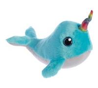 Aurora peluche Sparkle Tales narwal Corail 18 cm bleu Bleu G