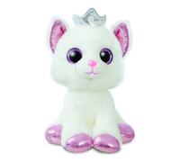 AURORA Peluche Sparkle Tales Peluches "Duchesse chat avec couronne" 18 cm