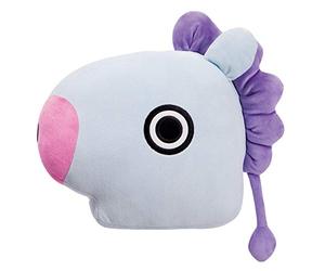 Aurora Produits Officiels BT21 signés World, Coussin Peluche MANG, 61346, Violet