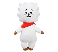 Aurora Produits officiels BT21 signés World, peluche RJ, moyen modèle, 61316, blanc