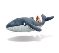 AURORA Snail and The Whale Soft Toy, 61238, 7in, Grey, for Fans of The Book by J