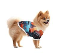 Aurora Spacecraft Chemise en maille pour chien - Léger et respirant, à séchage rapide, extensible pour petits chiens