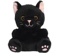 Aurora Twilight Chat Noir 12.7cm Palmier Pals Super Peluche Neuf avec Étiquettes