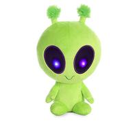 Aurora Twitch Light Up Alien Plush, Green