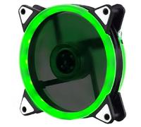 Aurora Ventilateur Refroidissement Silencieux Froid RGB Éclairage Double Face Pour Boîtier D'ordinateur Lumière Couleur LED 12cm Accessoires Montage PC(Groen)