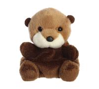 Aurora World Peluche Palm Pals Selena – loutre de mer marron 13 cm (33683)
