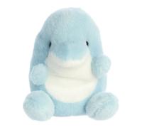 Aurora World – Peluche Palm Pals Clicks Dauphin 33684 – Bleu, 13 cm