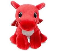Aurora World 60862 Sparkle Tales Flame Dragon Peluche, Rouge, 17,8 cm