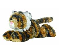 Aurora World Aurora, 12758, Mini Flopsie Tigre, 20 cm, Peluche, Marron