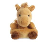 Aurora World Aurora, 33472, Palm Pals Le Cheval Gallop, 13 cm, Peluche, Marron