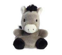 Aurora World Aurora, 33529, Palm Pals Eli l' âne, 13 cm, Peluche, Gris