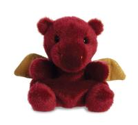 Aurora World Aurora, 33535, Palm Pals Aidan Le Dragon, 13 cm, Peluche, Marron