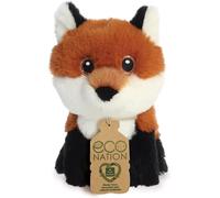 Aurora World Aurora, 35076, Eco Nation Mini renard, 13m, peluche, Multicolore