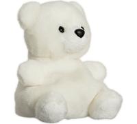 Aurora World Aurora, 61355, Palm Pals Snowy Ice Bear, 13cm,Peluche, Blanc