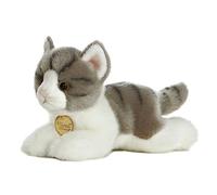 Aurora World Miyoni Grey Tabby Cat Plush, 8" by Aurora