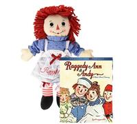 Aurora World Raggedy Ann Doll 16'' and Book Gift Set