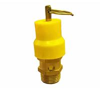 Aurorad 1/2 "BSP Filetage mâle 2/3/4/5/6/7/8/9/10/12.5/15 Bar Laiton Air soupape de sécurité soupape de décharge soupape de décharge de Pression compresseur d'air (Size : 2 Bar)